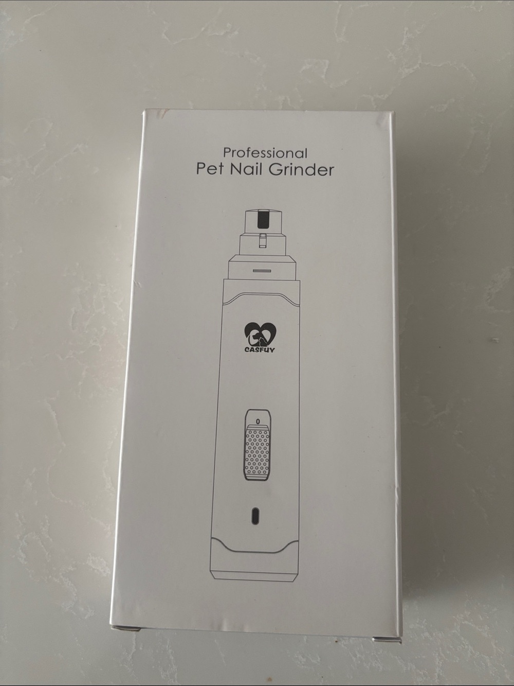 White Professional Pet Nail Grinder, never opened.